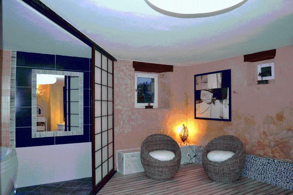 Chambres D'Hotes Le Nid D'Iroise Lanildut Rum bild